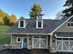 Residential Grey Shingle Roof