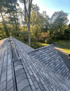 Residential Grey Shingle Roof