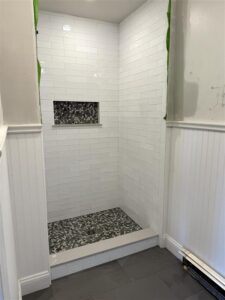 Bathroom Shower Tiling & Hardscaping
