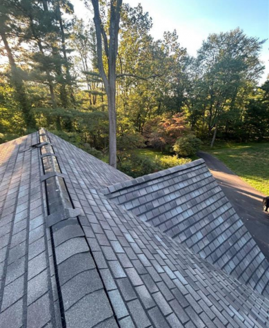 Residential Grey Shingle Roof