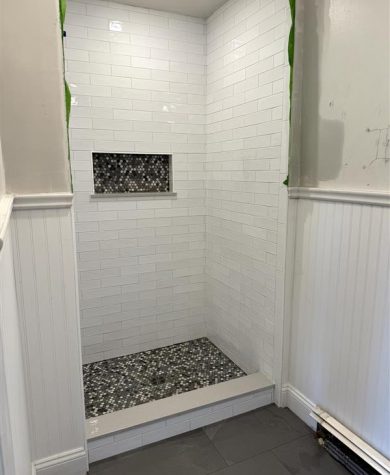 Bathroom Shower Tiling & Hardscaping
